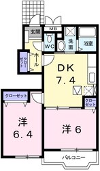 プロムナードＥｍａの物件間取画像